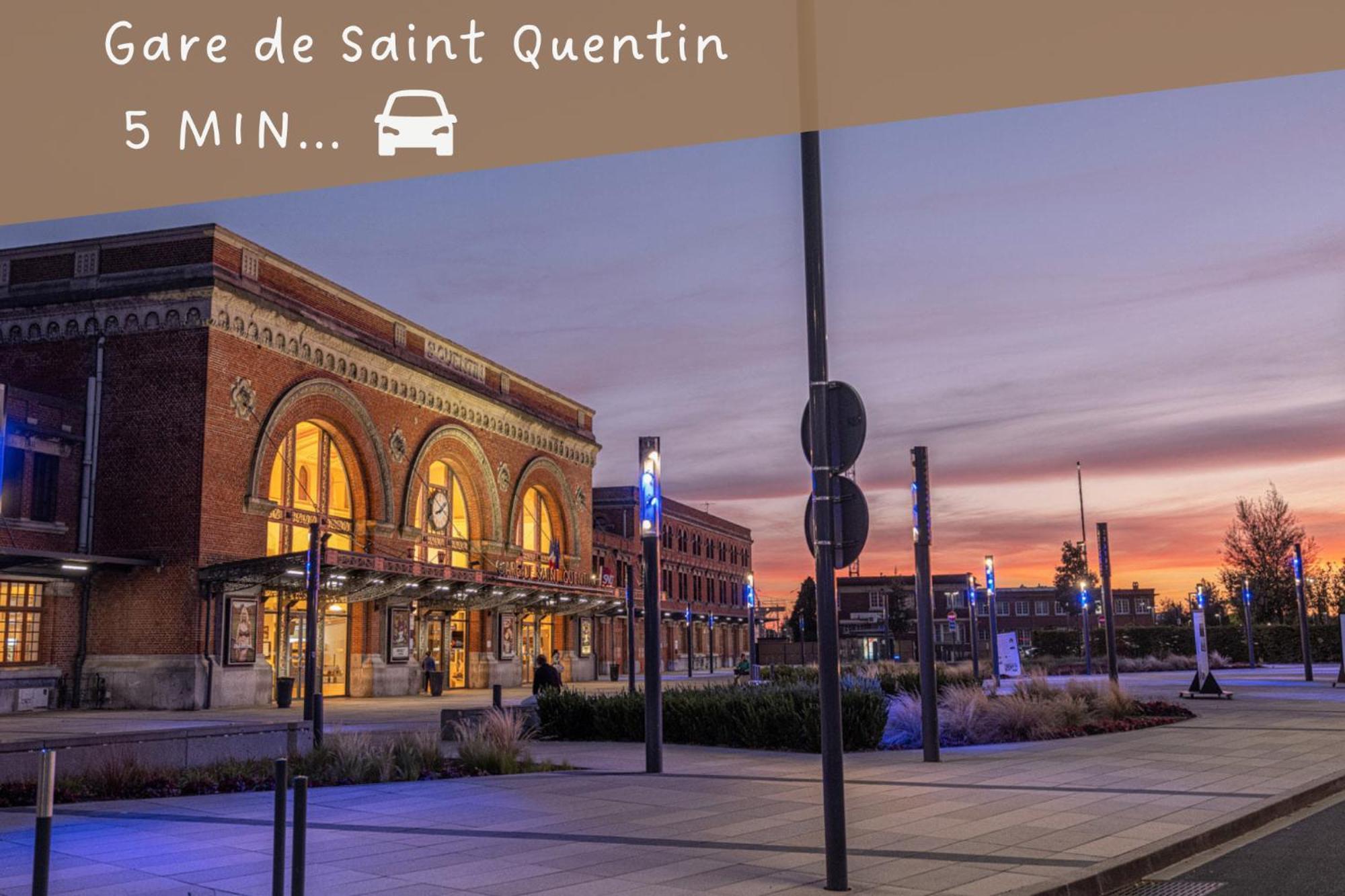 Le Lotus - Zmn Conciergerie Saint-Quentin (Aisne) Exterior foto